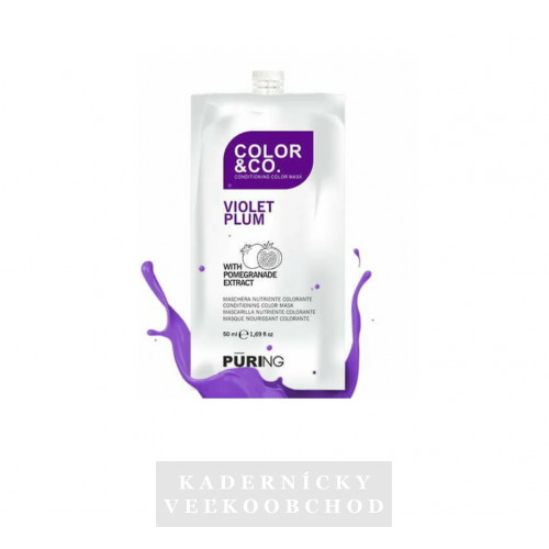 Color&Co. maska VIOLET 50ml PURING